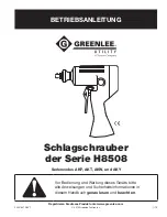 Предварительный просмотр 37 страницы Greenlee H8508-1 Operation Manual