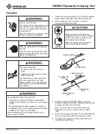 Preview for 6 page of Greenlee HK06AT Instruction Manual