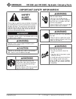 Preview for 3 page of Greenlee HK1240 Instruction Manual