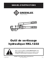 Предварительный просмотр 17 страницы Greenlee HKL1232 Instruction Manual