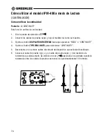 Preview for 74 page of Greenlee IPM-400 Instruction Manual