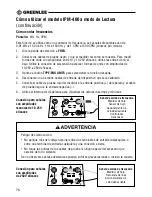 Preview for 76 page of Greenlee IPM-400 Instruction Manual