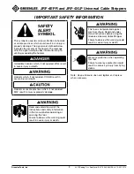 Preview for 3 page of Greenlee JRF-4EPR Instruction Manual