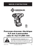 Preview for 45 page of Greenlee LRH-144 Instruction Manual