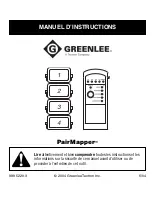 Preview for 25 page of Greenlee PairMapper Instruction Manual