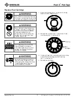 Preview for 8 page of Greenlee Reel-X FTXF-100 Instruction Manual