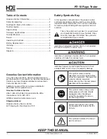 Предварительный просмотр 2 страницы Greenlee RT-10 Instruction Manual