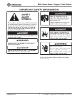 Preview for 3 page of Greenlee Super Tugger 6000 Series Instruction Manual