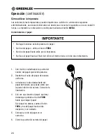 Предварительный просмотр 24 страницы Greenlee TM-400 Instruction Manual