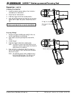 Предварительный просмотр 9 страницы Greenlee UAP32GL GATOR Instruction Manual