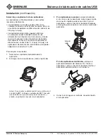 Preview for 14 page of Greenlee ULTRA GLIDER UG5 Instruction Manual