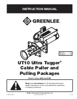 Greenlee Ultra Tugger UT10-22 Instruction Manual preview