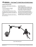 Preview for 12 page of Greenlee Ultra Tugger UT10-22 Instruction Manual