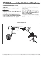 Preview for 14 page of Greenlee Ultra Tugger Instruction Manual