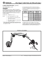 Preview for 16 page of Greenlee Ultra Tugger Instruction Manual