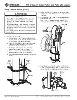 Preview for 26 page of Greenlee Ultra Tugger Instruction Manual