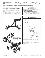 Preview for 36 page of Greenlee Ultra Tugger Instruction Manual