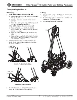 Предварительный просмотр 27 страницы Greenlee UT10 Ultra Tugger Instruction Manual