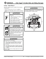 Предварительный просмотр 29 страницы Greenlee UT10 Ultra Tugger Instruction Manual