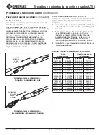 Предварительный просмотр 52 страницы Greenlee UT10 Ultra Tugger Instruction Manual