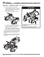 Предварительный просмотр 66 страницы Greenlee UT10 Ultra Tugger Instruction Manual