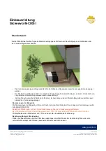 Preview for 7 page of Greenlife 205 l Installation Manual