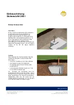 Preview for 9 page of Greenlife 205 l Installation Manual