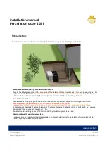 Preview for 16 page of Greenlife 205 l Installation Manual