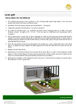 Preview for 8 page of Greenlife areal Maxima Plus Installation Manual