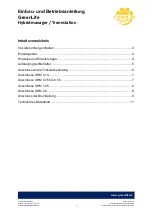 Preview for 3 page of Greenlife hybrid manager Installation And Operation Manual