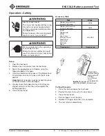 Предварительный просмотр 9 страницы GREENLINE E6CCXLX Operation Manual