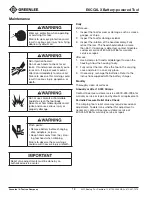 Предварительный просмотр 18 страницы GREENLINE E6CCXLX Operation Manual