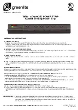 Greenlite T1O6M1S3TT/A01 Installation Instructions preview