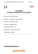 Preview for 1 page of GREENOKS GBO-1A Use, Installation And Maintenance Manual