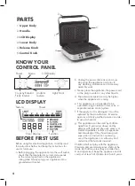 Preview for 4 page of GreenPan 2-SQUARE WAFFLE MAKER User Manual