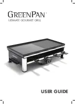 GreenPan ULTIMATE GOURMET GRILL User Manual preview