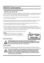 Preview for 9 page of GreenPower GPD5000CW Owner'S Manual