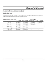 Preview for 16 page of GreenPower GPD5000CW Owner'S Manual