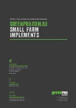 Preview for 20 page of greenPRO CMS-750 Manual