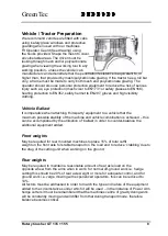 Предварительный просмотр 8 страницы GreenTec GT 135 Handbook