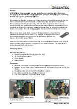 Предварительный просмотр 40 страницы GreenTec RC 162 Handbook