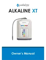 GreenTech Pure Water ALKALINE Ti Owner'S Manual предпросмотр