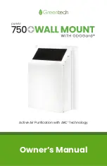 GreenTech pureAir 750 Plus Owner'S Manual предпросмотр