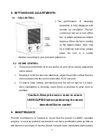 Preview for 6 page of GreenTech PureAir Classic Instruction Manual