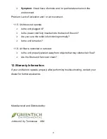 Preview for 9 page of GreenTech PureAir Classic Instruction Manual