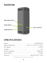 Preview for 3 page of GreenTech PureAir Sport Owner'S Manual