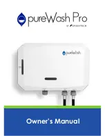 GreenTech purewash pro Owner'S Manual preview