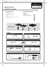 Preview for 2 page of Greentek E2169TG1730N Installation Manual