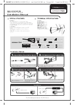 Preview for 1 page of Greentek E2169U2710N Installation Manual