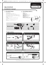 Preview for 2 page of Greentek E2169U2710N Installation Manual